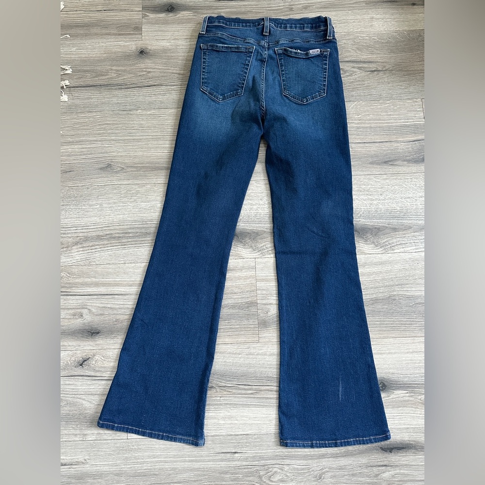 Joe's Jeans High Rise Flare Dark Blue Denim 28 x 29 - Picture 9 of 11